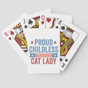 Childless Cat Lady 2024 Poker Cards