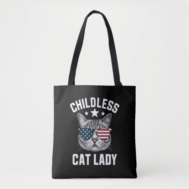 Childless Cat Lady 2024  Tote Bag (Front)