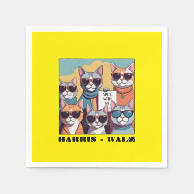 Childless cat lady childless cat ladies for Kamal Napkins (Front)