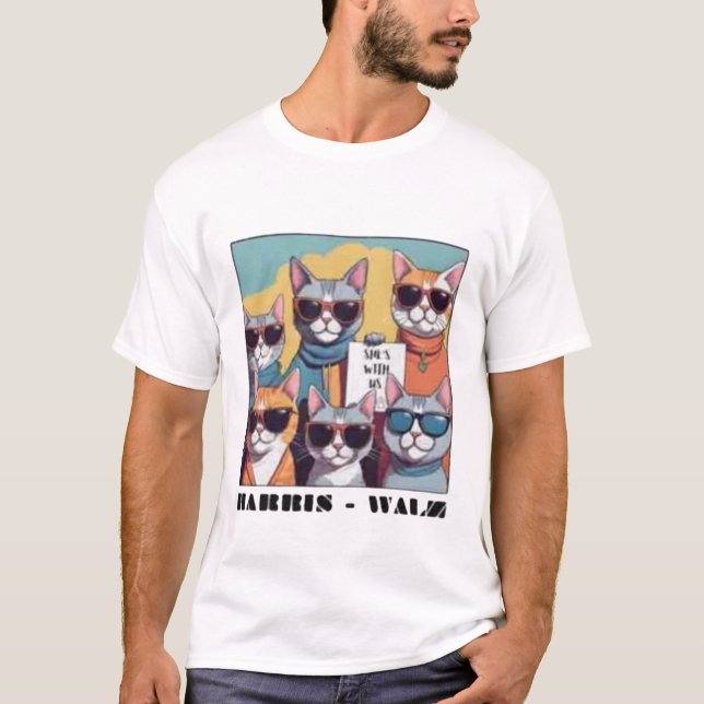 Childless cat lady childless cat ladies for Kamal T-Shirt (Front)