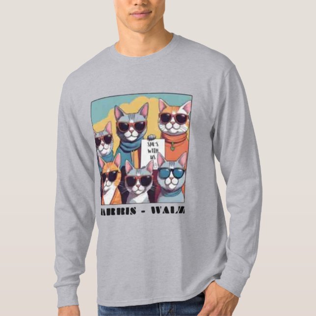 Childless cat lady childless cat ladies for Kamal T-Shirt (Front)