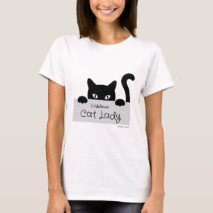 Childless Cat Lady For Cat Mom Women Cat Lady 2024 T-Shirt