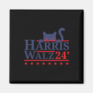 Childless Cat Lady For Kamala Harris Tim Wheimer 2 Magnet