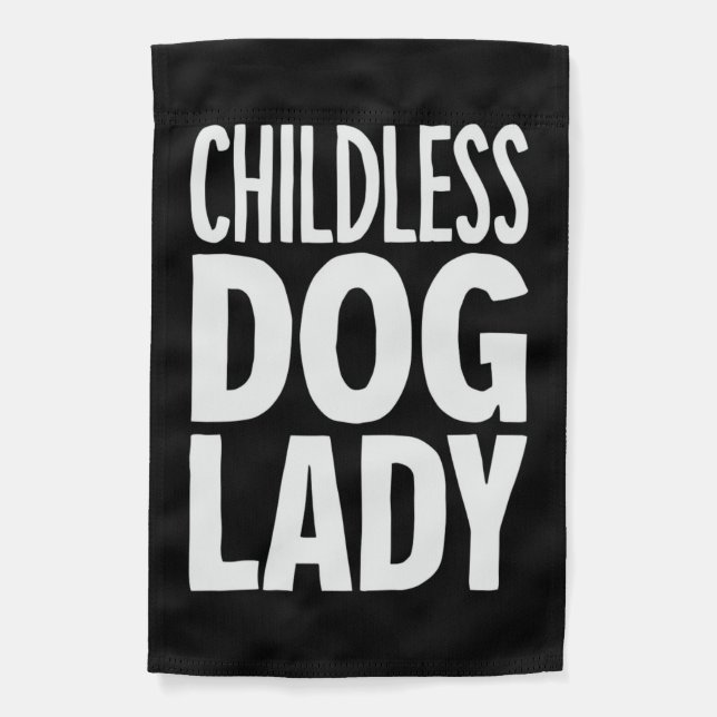 Childless Cat Lady Funny Vote 2024 Garden Flag (Front)