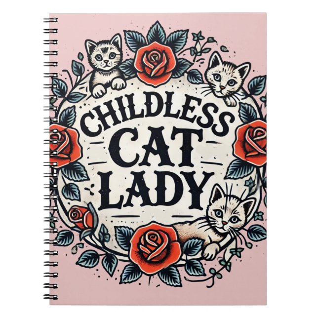 Childless Cat Lady                                 Notebook (Front)