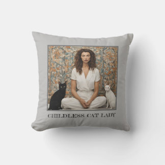Childless Cat Lady pillow #1