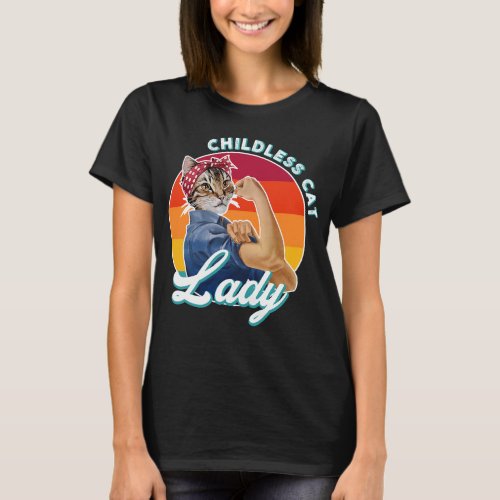 Childless Cat Lady T_Shirt