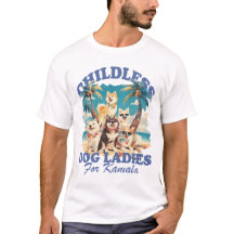 Childless Dog Ladies Retro Kamala