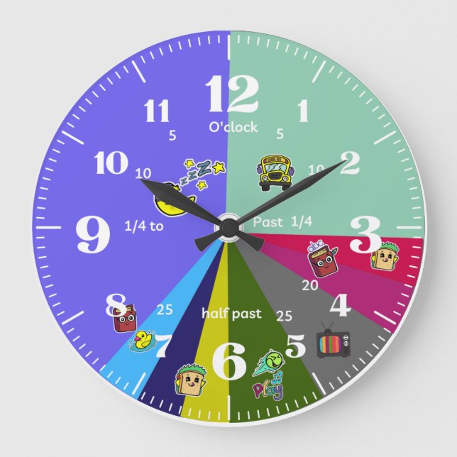 Children Afternoon Routine Clock (Front)
