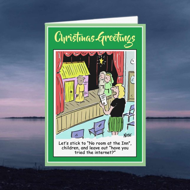 Children and Christmas School Nativity Play. Holiday Card (Creator Uploaded)