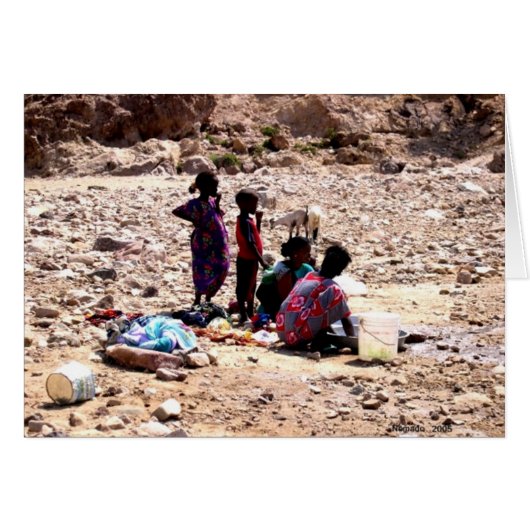 Children and goats (Front Horizontal)