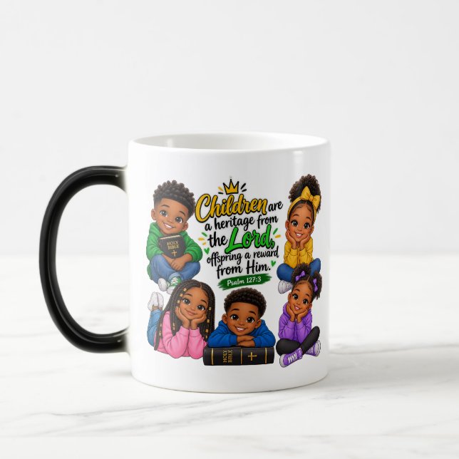 Children are a blessing color morph mug  (Left)