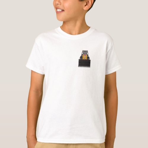 Children Basic T_shirt with loader lady graphics