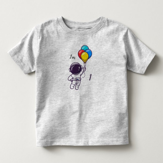 Children Birthday Toddler T-shirt (Front)