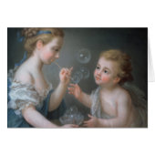 Children blowing bubbles (Front Horizontal)