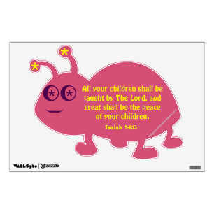 Children Christian Quotes Wall Decal