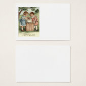 Children Cooking Baking Outdoors (Front & Back)