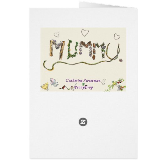 Children Creative Mess Funny Family Line Drawing (Back)