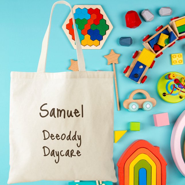 Children Daycare Tote Bag (Creator Uploaded)
