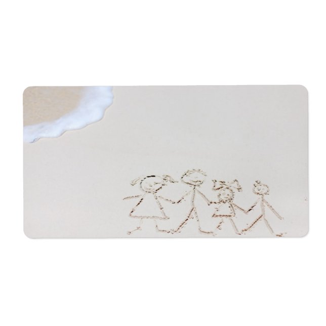 Children drawing label (Front)