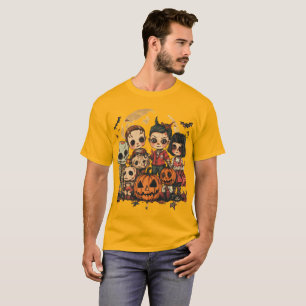 Children dressed up Halloween 🎃 vintage retro loo T-Shirt