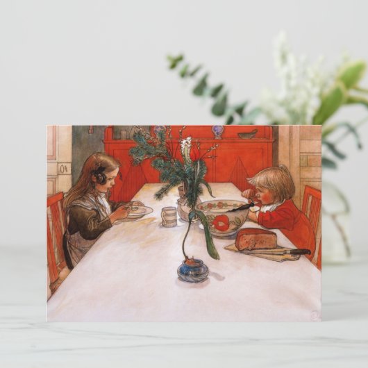 Children Eating Supper (Standing Front)