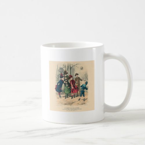Children Family Antique Victorian Chilld Coffee Mug