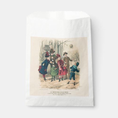 Children Family Antique Victorian Chilld Favor Bag