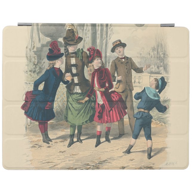 Children Family Antique Victorian Chilld iPad Smart Cover (Horizontal)