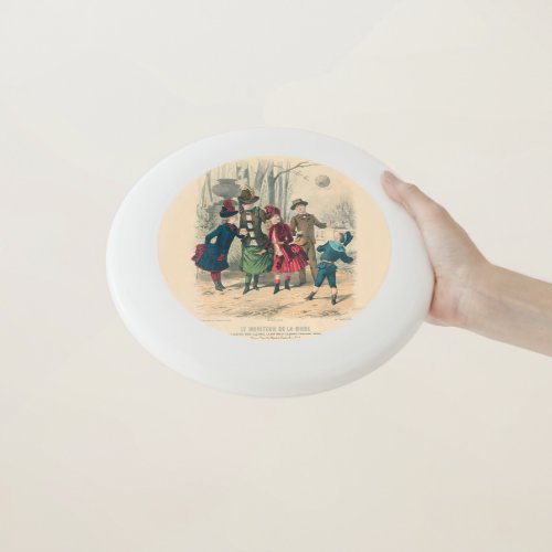 Children Family Antique Victorian Chilld Wham_O Frisbee