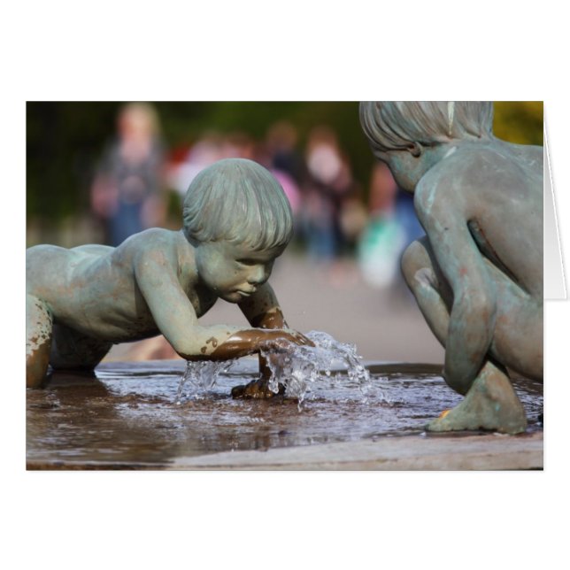 Children Fountain Cards (Front Horizontal)