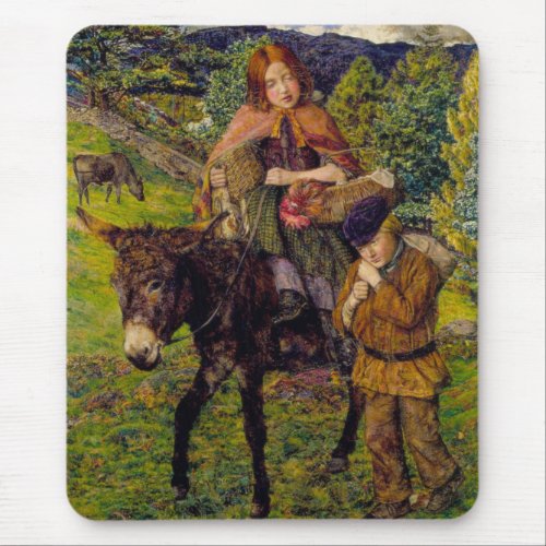 Children Going to Market by John Lee Mouse Pad