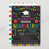 Children Graduation Ceremony Invitation (Front/Back)