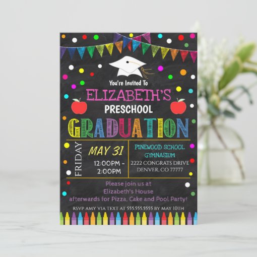 Children Graduation Ceremony Invitation | Zazzle