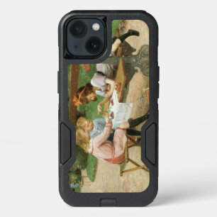 Children Having Afternoon Tea in the Park iPhone 13 Case