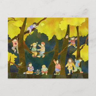 Children in Heaven Postcard