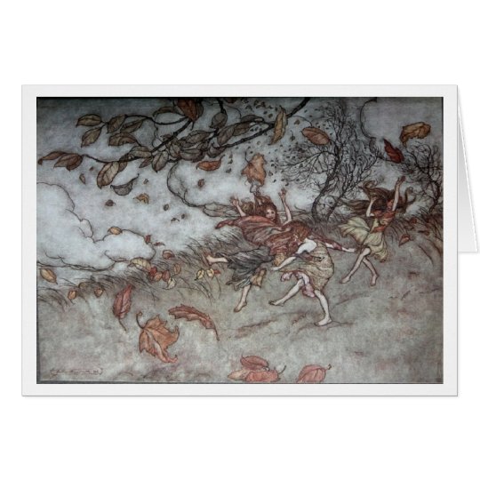 Children in the Gardens (Blank Inside) Card