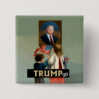 Children Love Leader Trump Button