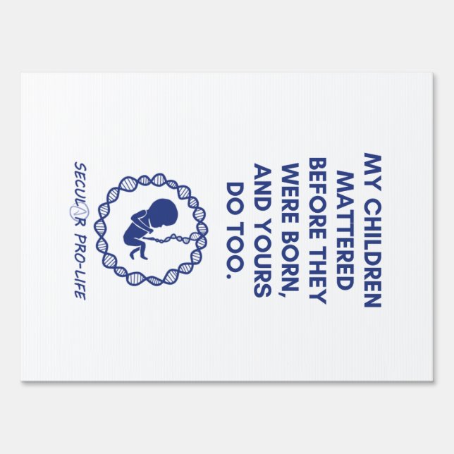 Children Matter Sign (Front)