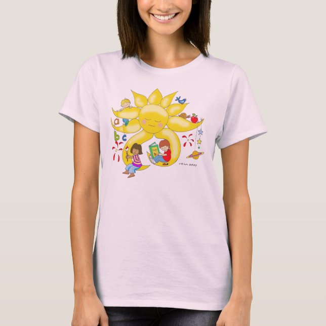 Children Matter - Teachers Care by Vera Trembach T-Shirt (Front)