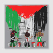 Children of Gaza Painting Palestine Flag (Front)