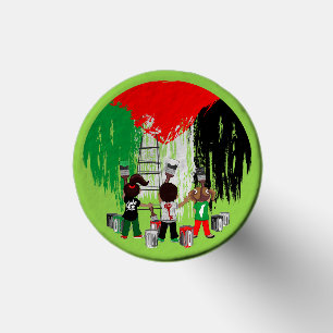 Children of Gaza Painting Palestine Flag Golf Tees
