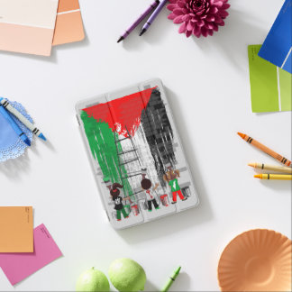 Children of Gaza Painting Palestine Flag iPad Mini Cover