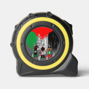 Children of Gaza Painting Palestine Flag  Tape Measure