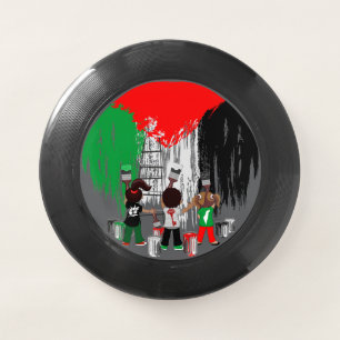 Children of Gaza Painting Palestine Flag Wham-O Frisbee