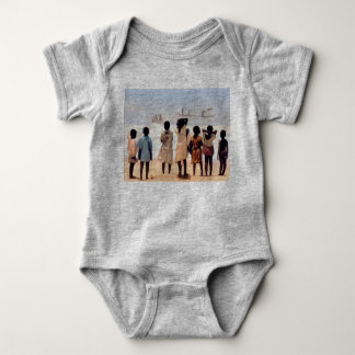 Children of Ghana - Artist - Shelia Turner Baby Bodysuit