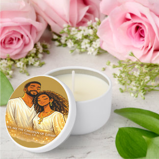 Children of Light Mini Candle Favors