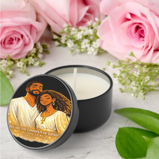 Children of Light Mini Candle Favors