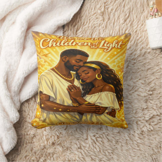 Children of Light Throw Pillow