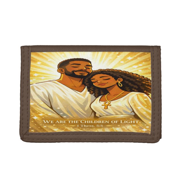 Children of Light Tri-fold Wallet (Front)